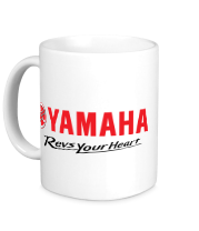 Кружка Yamaha. Revs your heart. фото