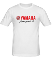 Мужская футболка Yamaha. Revs your heart.