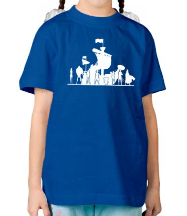 Детская футболка Пираты Соломенной Шляпы