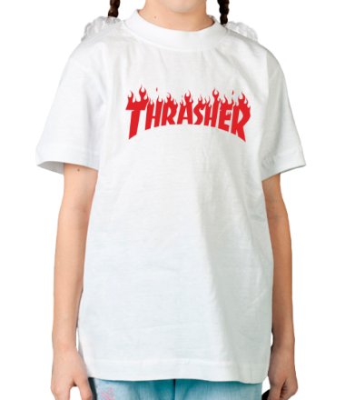 Детская футболка Thrasher fire