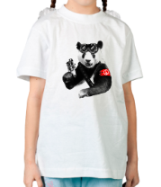 Детская футболка Панда Повстанцев фото
