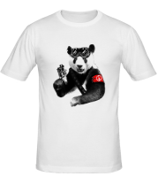 Мужская футболка Панда Повстанцев фото