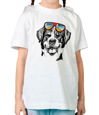 Детская футболка Крутой пёс