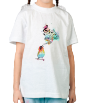 Детская футболка Песня птицы фото