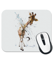 Коврик для мыши Жирафа смывает водой фото