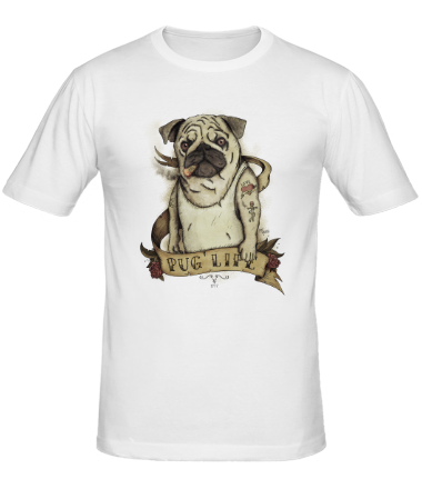 Мужская футболка Pug Life