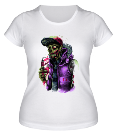 Женская футболка Zombiester