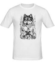 Мужская футболка Волк в овечьей шкуре фото