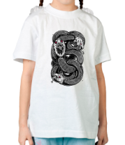 Детская футболка Ястреб-змея фото