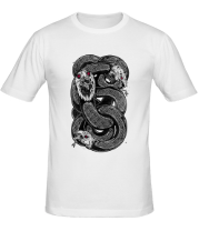 Мужская футболка Ястреб-змея