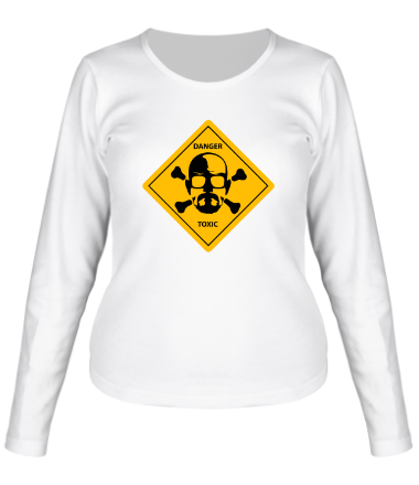 Женская футболка длинный рукав Danger