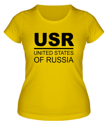 Женская футболка USR (en)