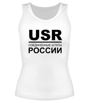 Женская майка борцовка USR (ru)