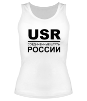 Женская майка борцовка USR (ru)