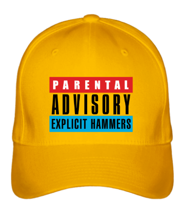 Бейсболка Parental Advisory