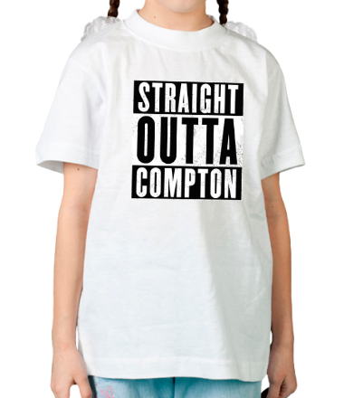 Детская футболка Straight Outta Comption