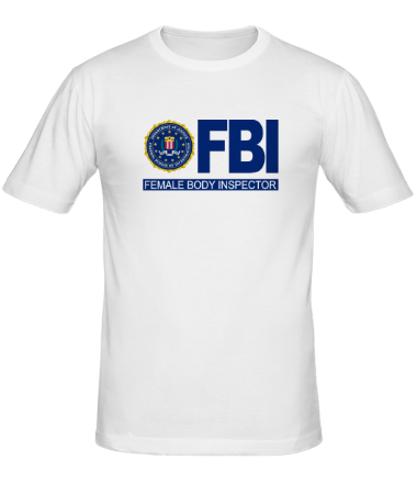 Мужская футболка FBI Female Body Inspector