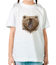 Детская футболка Pixel Bear фото