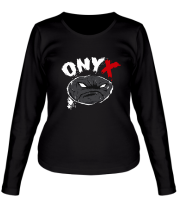 Женская футболка длинный рукав Onyx