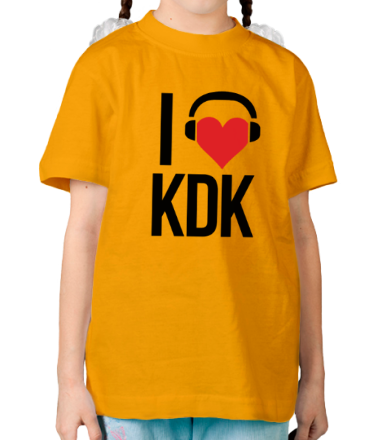 Детская футболка Love KDK
