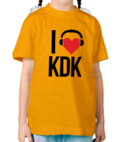 Детская футболка Love KDK фото