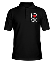 Мужская футболка поло Love KDK фото