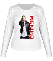 Женская футболка длинный рукав Eminem фото
