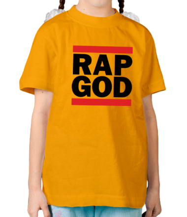 Детская футболка Rap God