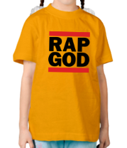 Детская футболка Rap God фото
