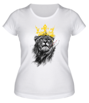 Женская футболка No King фото