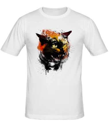 Мужская футболка Cat grange
