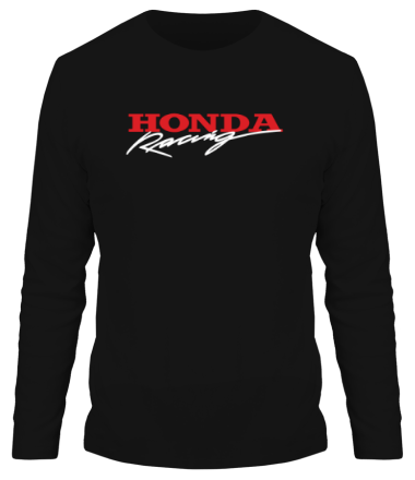 Мужская футболка длинный рукав Honda Racing