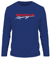 Мужская футболка длинный рукав Honda Racing фото