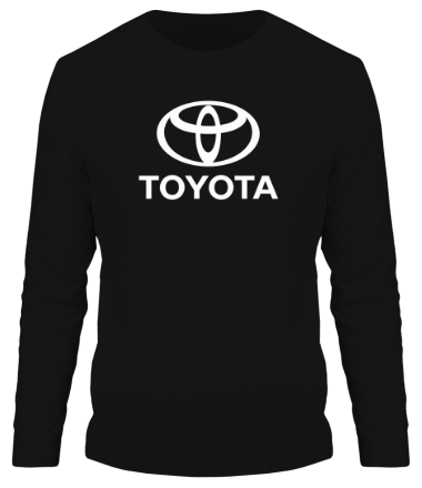 Мужская футболка длинный рукав Toyota