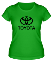 Женская футболка Toyota фото