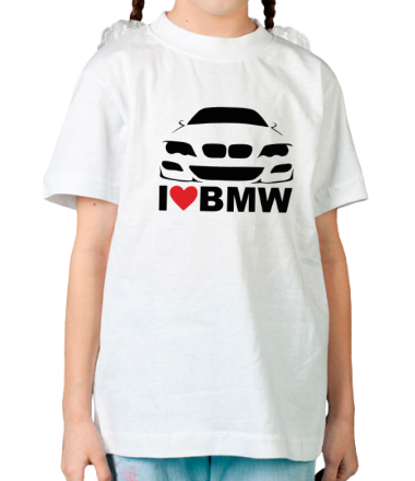 Детская футболка Love BMW