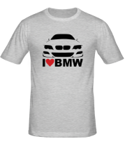 Мужская футболка Love BMW фото