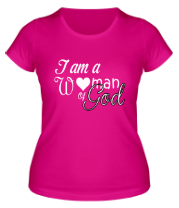 Женская футболка A Woman Of God фото