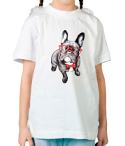 Детская футболка Счастливый пёс фото