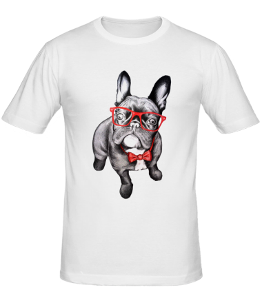 Мужская футболка Счастливый пёс