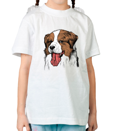 Детская футболка Мой питомец собака