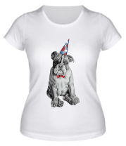 Женская футболка Собачья вечеринка фото