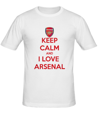 Мужская футболка Love Arsenal London