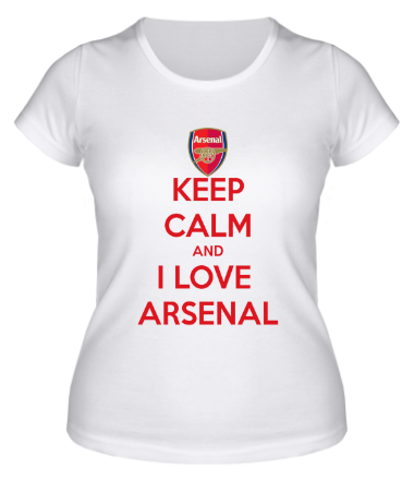 Женская футболка Love Arsenal London