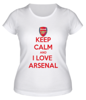 Женская футболка Love Arsenal London фото