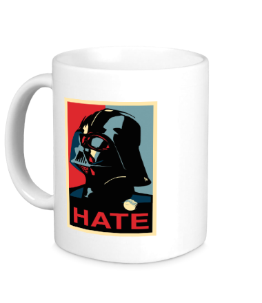 Кружка Darth Vader hate