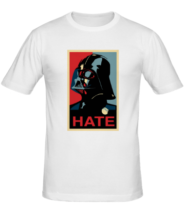 Мужская футболка Darth Vader hate