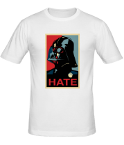 Мужская футболка Darth Vader hate фото