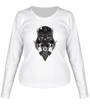 Женская футболка длинный рукав Darth Vader Art фото