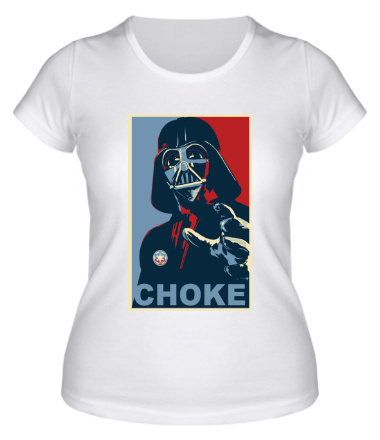 Женская футболка Darth Vader Сhoke